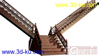 3D打印模型楼梯的图片