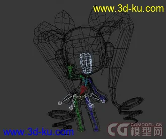3D打印模型Q版苹果 初音的图片