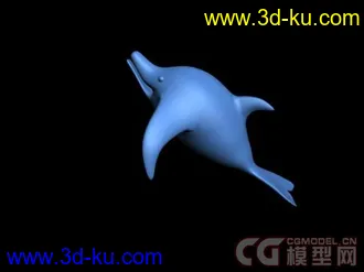 3D打印模型海豚的图片
