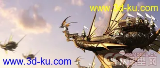 CG模型网首发一个某游戏插画壁纸模型（申精）贴图模型齐全的图片