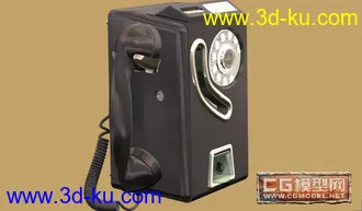 3D打印模型老式电话机的图片
