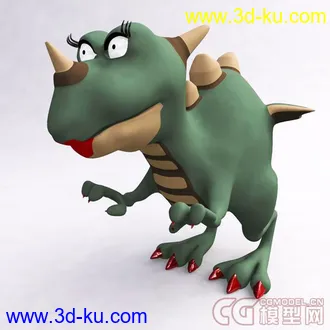 3D打印模型母恐龙一只的图片