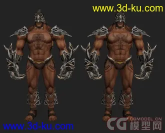 3D打印模型战士的图片