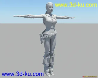 3D打印模型劳拉的图片