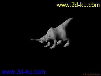 3D打印模型恐龙的图片