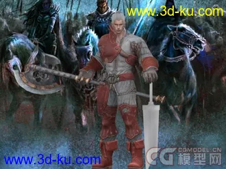 3D打印模型黑炭头行走动作的图片
