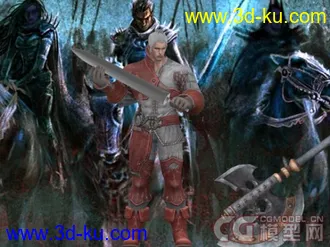 3D打印模型黑炭头行走动作的图片