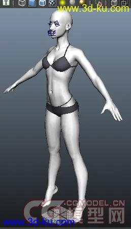 3D打印模型比基尼的图片
