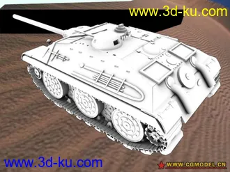 3D打印模型坦克的图片