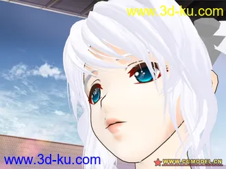 卡通少男少女人物模型的图片