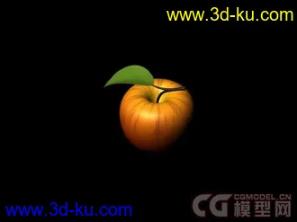 3D打印模型有材质的苹果的图片