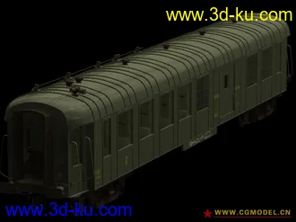 3D打印模型老式火车车厢2的图片