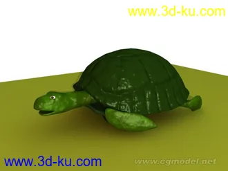 3D打印模型卡通乌龟一只的图片