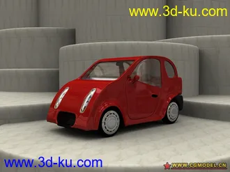 3D打印模型自制概念车的图片