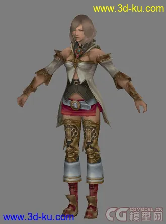 3D打印模型FF12女主角-达尔马斯卡公主 阿西娅(Ashe)的图片