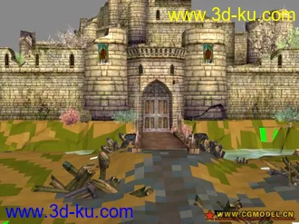 3D打印模型墨香场景系列之中央平原的图片