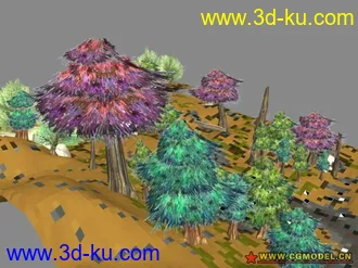 3D打印模型墨香场景系列之中央平原的图片