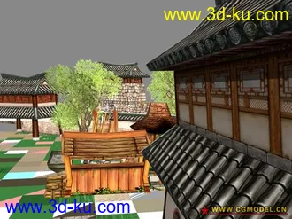 3D打印模型墨香场景系列之北京的图片