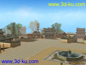 3D打印模型墨香场景系列之北京的图片