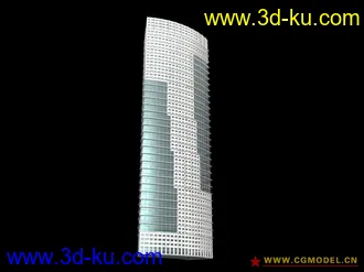 3D打印模型近代高层住宅建筑的图片