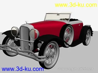3D打印模型老爷车2辆的图片