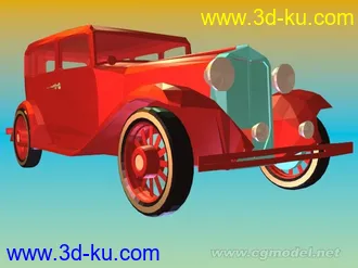 3D打印模型老爷车2辆的图片