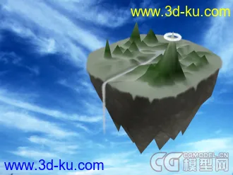 自己做的空中花园模型下载，附送几个其它模型的图片