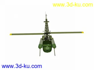 3D打印模型漂亮的一款直升飞机可以做动画的图片