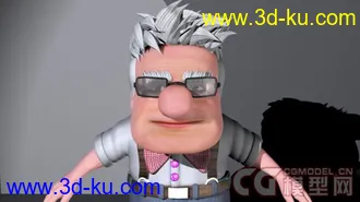 3D打印模型maya 老头的图片