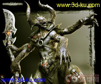 3D打印模型怪物-地狱修罗的图片