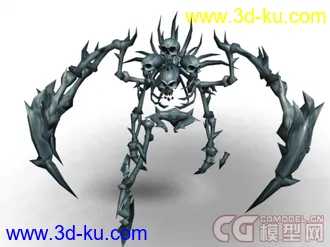 3D打印模型wow 古龙 带贴图 带骨骼 max2010的图片