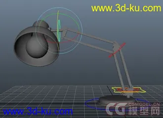 3D打印模型皮克斯片头-会跳的台灯！的图片