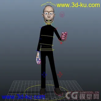 3D打印模型maya角色动画素材的图片