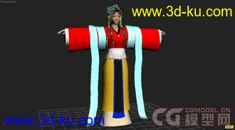 3D打印模型仕女的图片