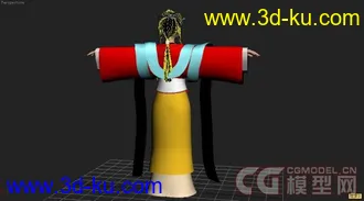 3D打印模型仕女的图片