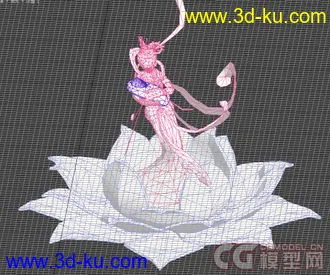 3D打印模型河女石像的图片