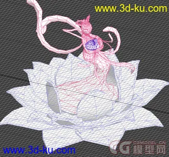 3D打印模型河女石像的图片