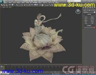 3D打印模型河女石像的图片