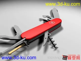 3D打印模型瑞士军刀，带动画的哦的图片
