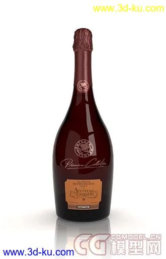 Pro3d.Alcohol.Bottles.Models(酒瓶模型合辑)的图片