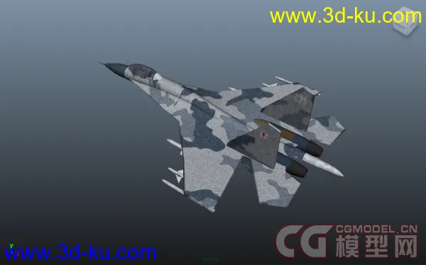 su-27战斗机模型的图片1