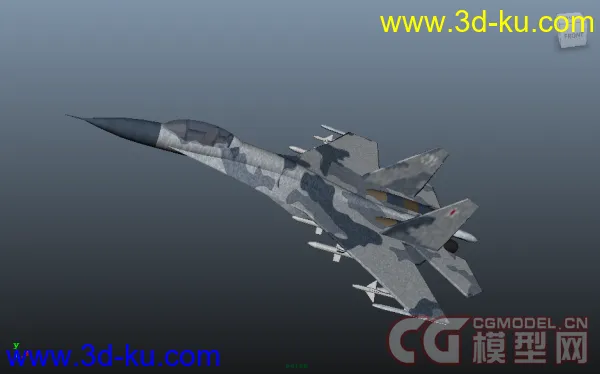 su-27战斗机模型的图片2