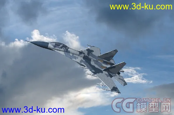 su-27战斗机模型的图片3