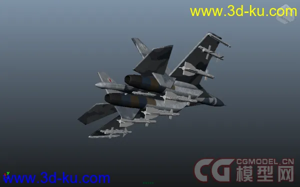 su-27战斗机模型的图片4