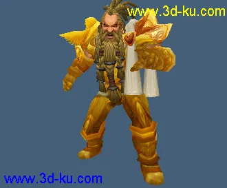 3D打印模型胡人  带骨骼 动画 贴图 max2010的图片