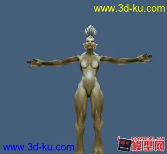 3D打印模型推到 骨骼 动画 贴图 max2010的图片