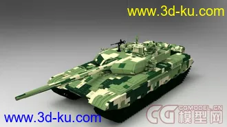 99 坦克  高精模型的图片