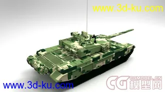 99 坦克  高精模型的图片