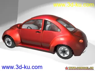 3D打印模型我做的汽车的图片