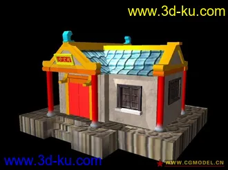 3D打印模型房子的图片